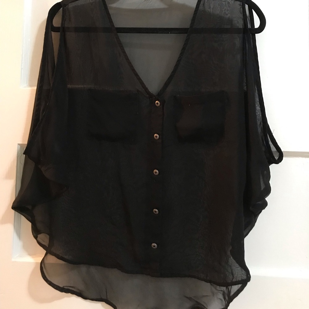 Mesh Black Top